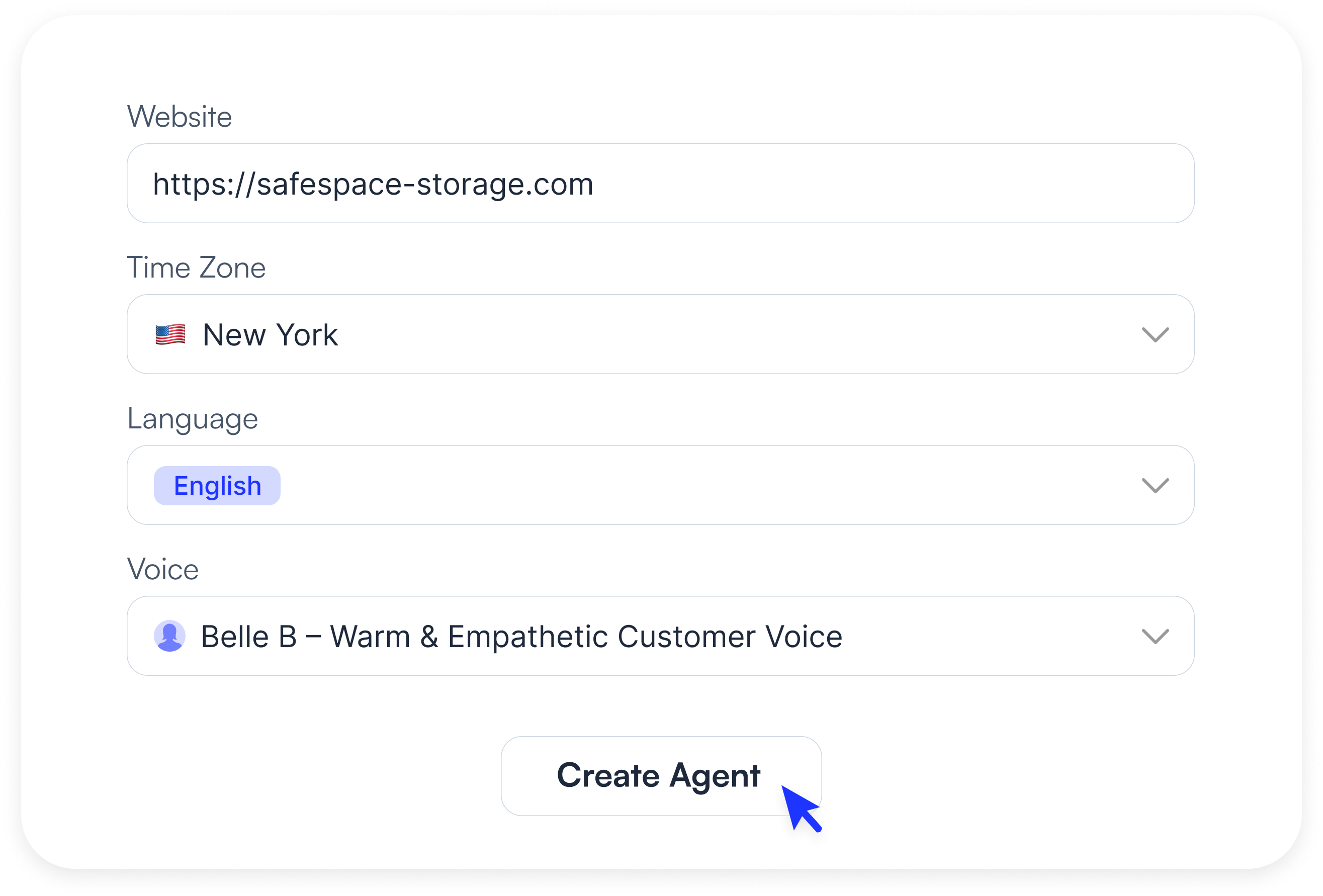 Create in just a few clicks